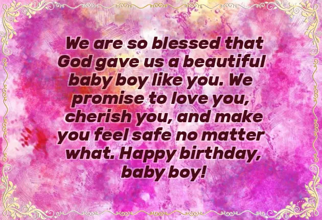Wishes For Baby Boy Birthday