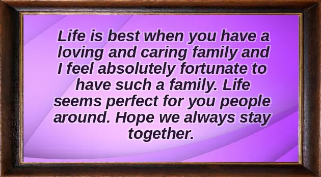 Greeting Family Members