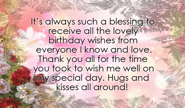 Thanks For My Birthday Wishes Quotes