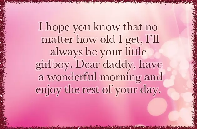 Good Morning Message To Father Good Morning Message To Father