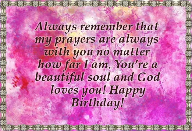 Religious Birthday Wishes For Cousin Female Religious Birthday Wishes For Cousin Female
