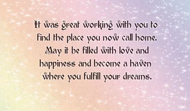 Congratulations On Buying Your First Home Congratulations On Buying Your First Home