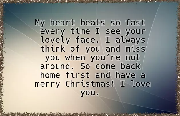 Christmas Greetings For Husband