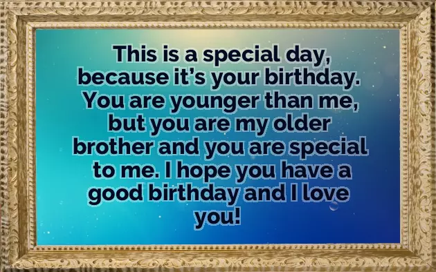 Happy Birthday Sister From Brother Funny