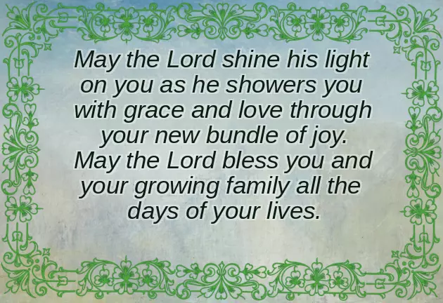 Blessing Message For Baby Boy