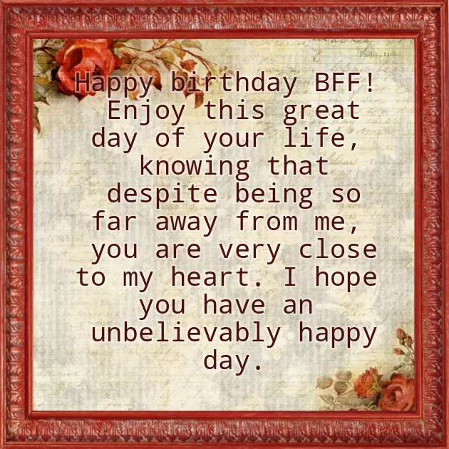 Funny Birthday Quotes For Bestie