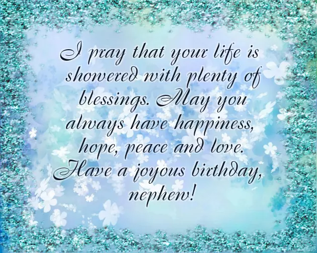 Nephew 30Th Birthday Wishes