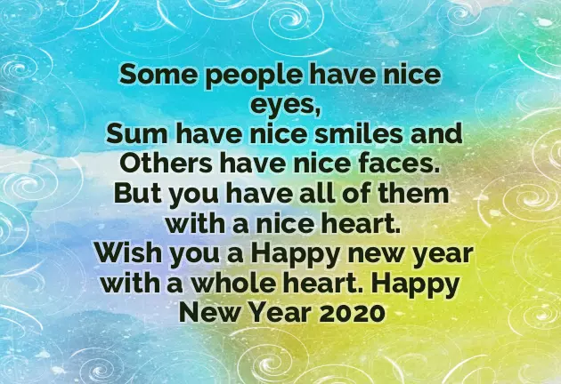 Wish You A Happy New Year In Advance