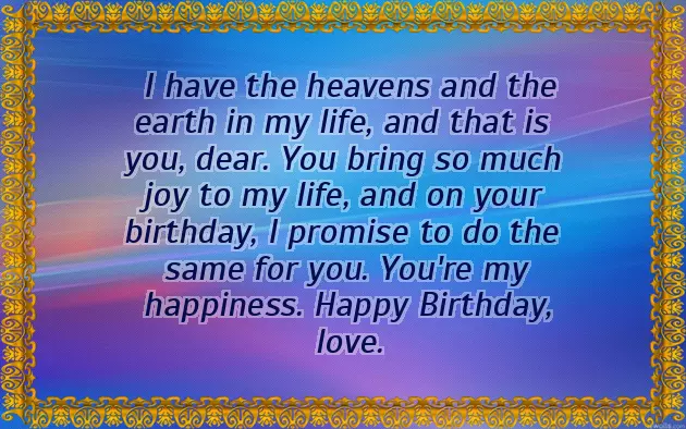 Girlfriend Special Birthday Wishes