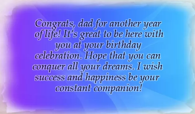 Bday Msg For Papa Bday Msg For Papa