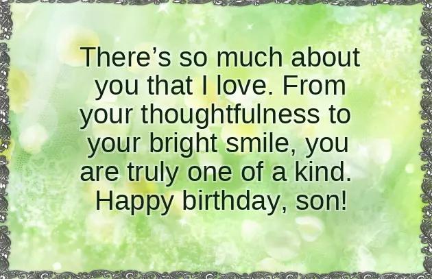 Father To Son Birthday Wish