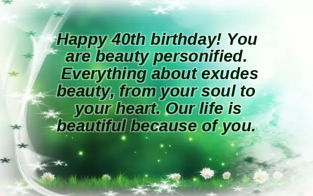 Happy 40Th Birthday Daughter Quotes