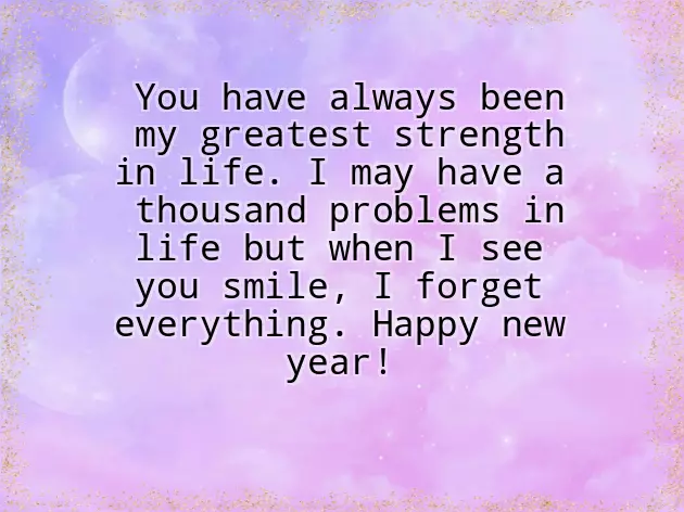 Husband New Year Wishes