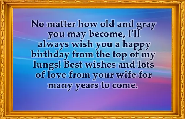 Birthday Wishes Letter For Husband