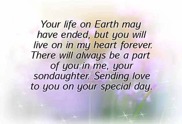 Happy Birthday In Heaven Mom Letter