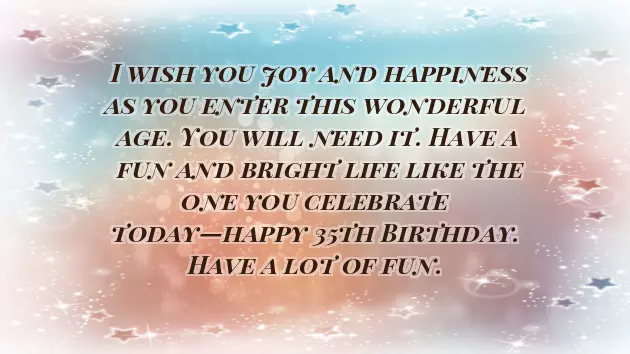 35Th Birthday Wishes For Husband