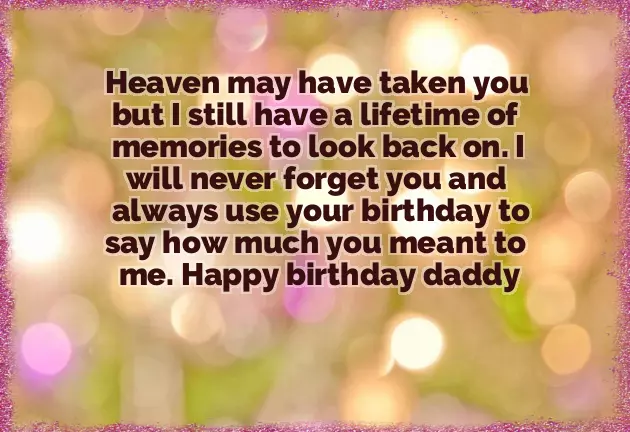 Happy Birthday To Our Dad In Heaven