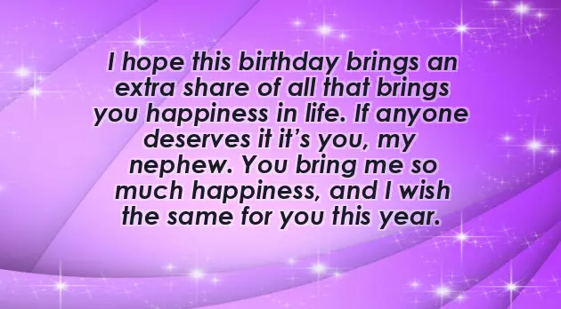 Nephew Greetings Birthday