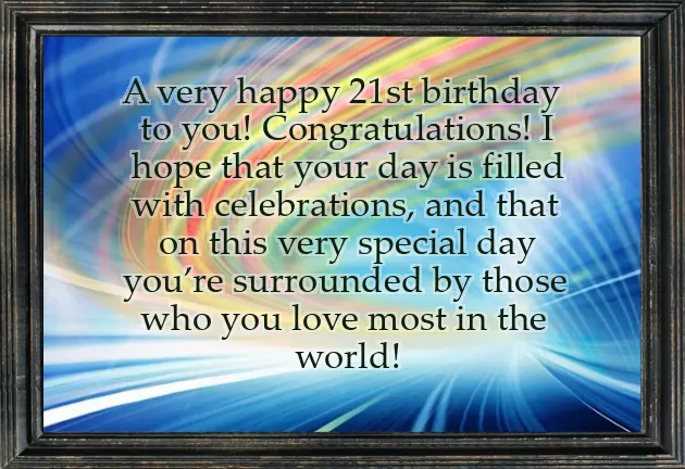 Happy 21St Birthday Grandson