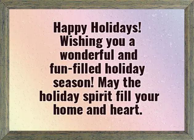 Christmas Wishes To Team Members