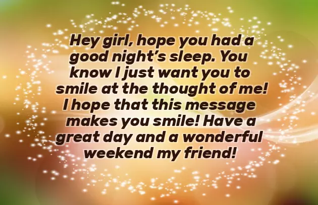 Sweet Good Morning Messages For Friends