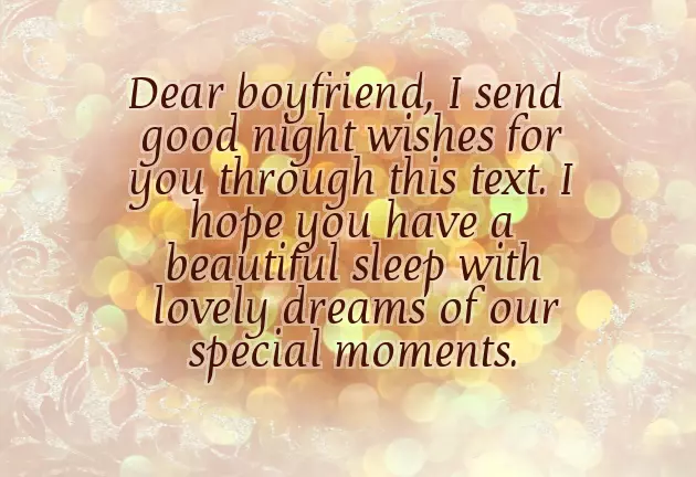 Night Wishes For Boyfriend Night Wishes For Boyfriend
