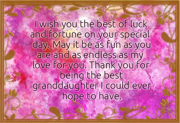 A Poem For My Granddaughter