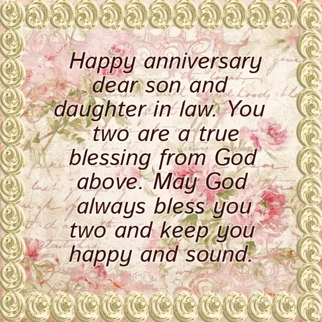 Happy Wedding Anniversary Mother And Father In Law