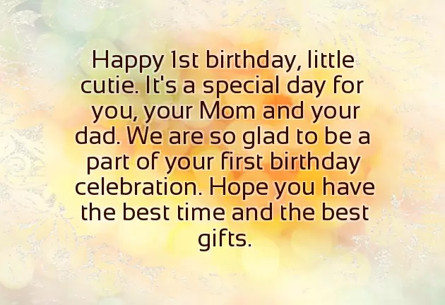 1St Daughter Birthday Wishes 1St Daughter Birthday Wishes