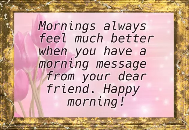Good Morning Message Sms Good Morning Message Sms