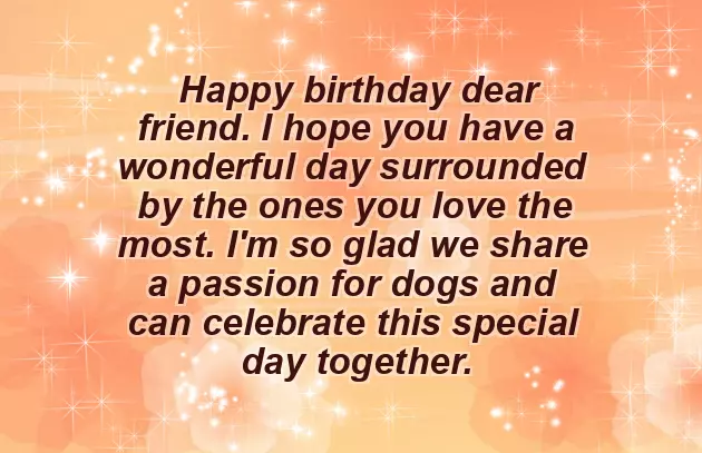 Birthday Wishes From The Dog Birthday Wishes From The Dog