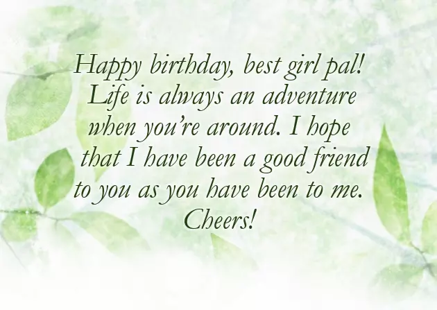 Birthday Wishes To Your Best Female Friend