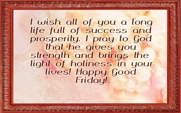 Good Friday And Easter Wishes