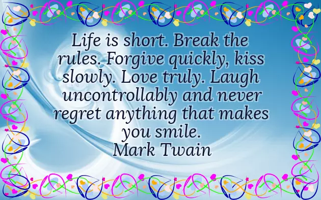 Short Birthday Words