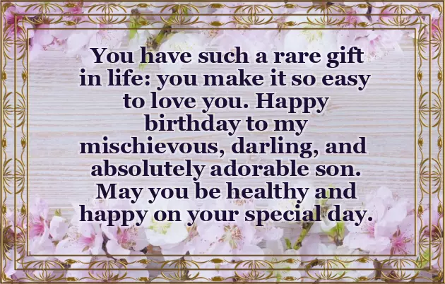 Birthday Sayings For My Son Birthday Sayings For My Son