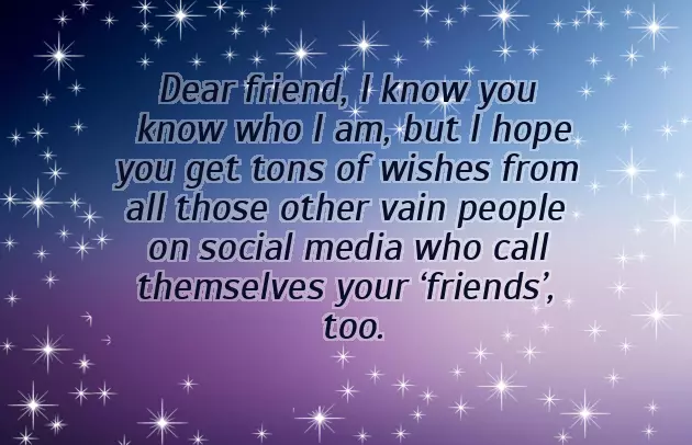 Funny Happy Birthday Words