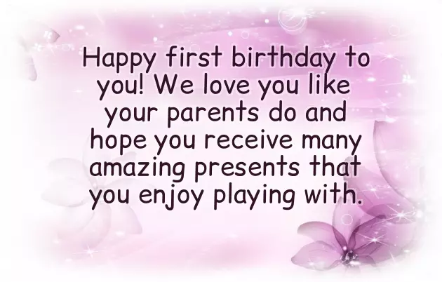 Happy 1St Birthday For Niece Happy 1St Birthday For Niece