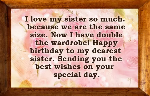 Birthday Wishes For Two Sisters