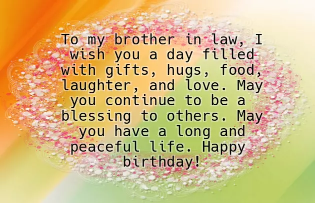 Birthday Wishes To My Dear Brother