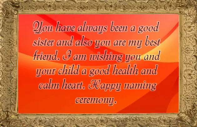 Naming Ceremony Wishes Naming Ceremony Wishes