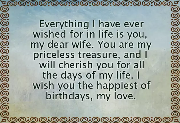 Happy Birthday Thoughts For Wife Happy Birthday Thoughts For Wife