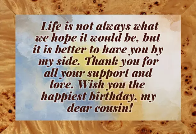 Cousin Sister Birthday