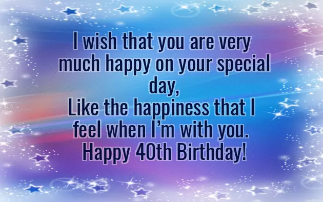 Happy 40Th Birthday Mum