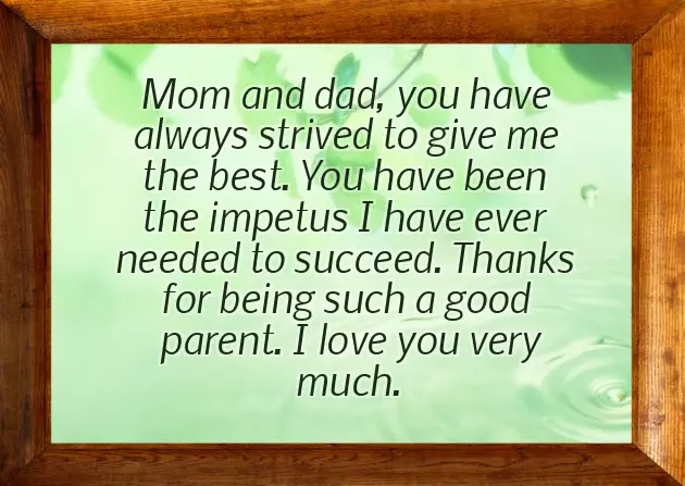 Best Wishes To Parents Best Wishes To Parents