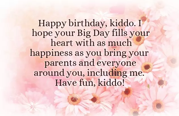 Wish You Happy Birthday Little Boy