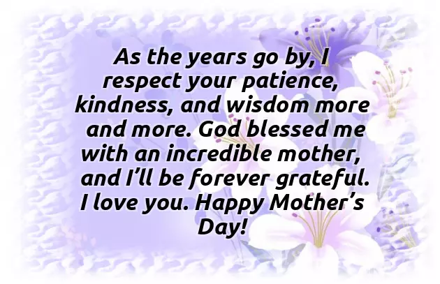 Happy Mothers Greetings