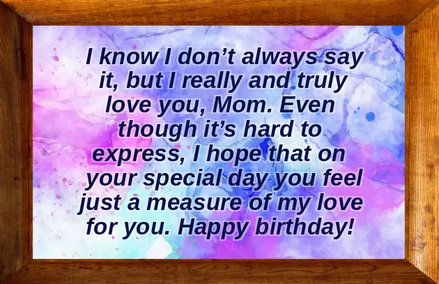 Birthday Messages For Mum