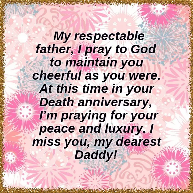 Happy Fathers Day Message To My Father In Heaven