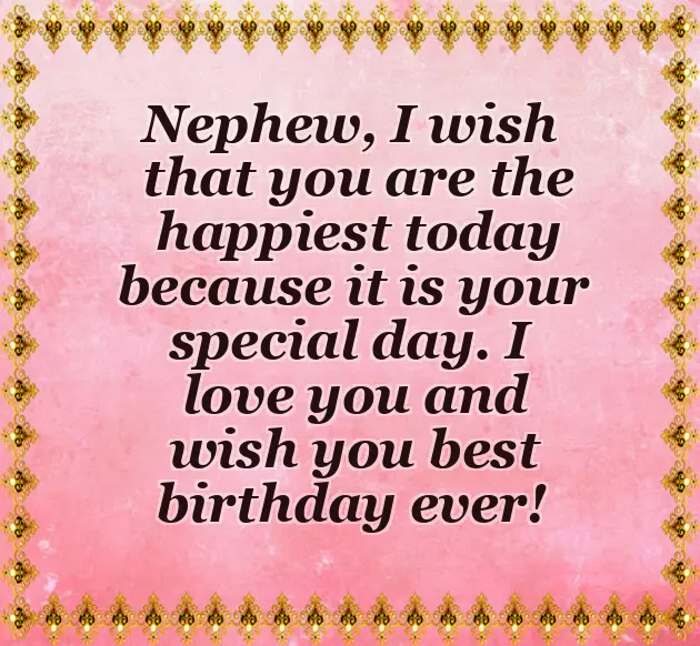 Happy Birthday Wishes For Nephew Boy Happy Birthday Wishes For Nephew Boy