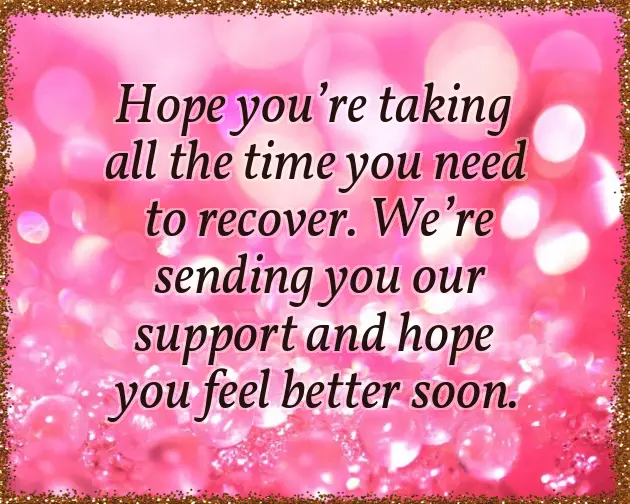 Recovery Message Recovery Message
